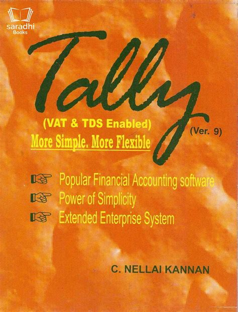Tally Ver 9 ERP GST (VAT & TDS Enabled) | C Nellai Kannan - Online Book ...