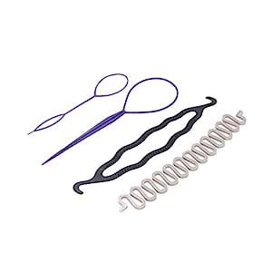 Buy Anself 3 Kinds Magic Hair Styling Accessories Set Hair Pin Hair Bun ...