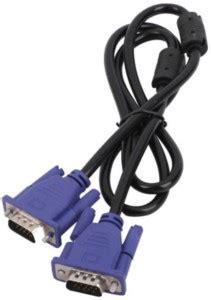 Black Diamond TV-out Cable vga male to male cable 1.5 meter ( Computer ...