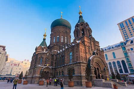 哈尔滨圣索菲亚大教堂冬天不去看一次真的会遗憾