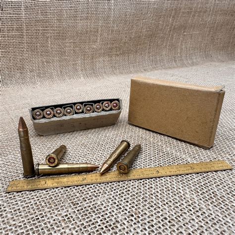 Vintage USGI M65 Ball .22 Hornet FMJ Ammunition for H&R M4 Survival ...