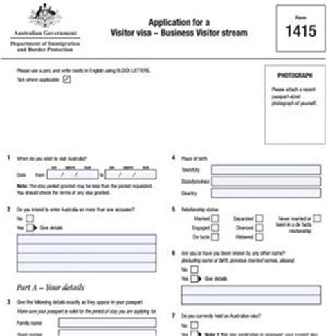 澳大利亚签证申请表下载 - 澳大利亚签证中心官网