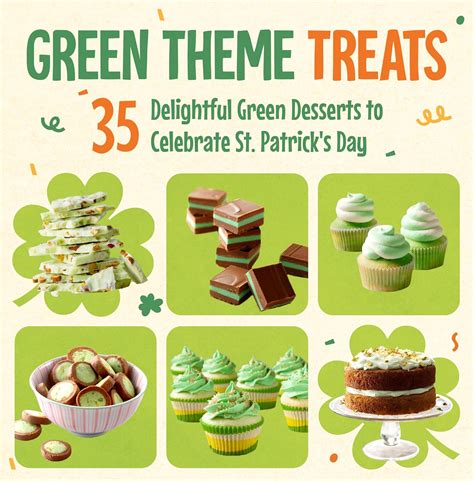 Green Theme Treats: 35 Delightful Green Desserts to Celebrate St ...