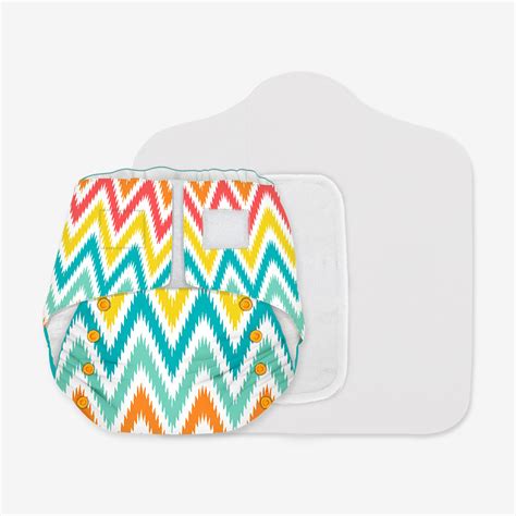 Cloth Diaper for Newborn – Macaroon Ikat | Snugkins