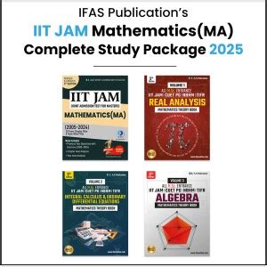 IIT JAM Mathematics Book Complete Study Materials - (4 Books ) Theory ...