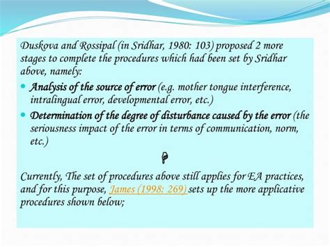 Image result for Error Analysis Language