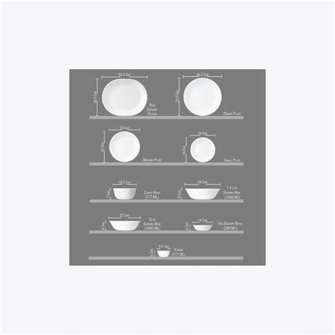 Buy CORELLE Livingware White Printed Desert Bowl - 290ml from Corelle ...