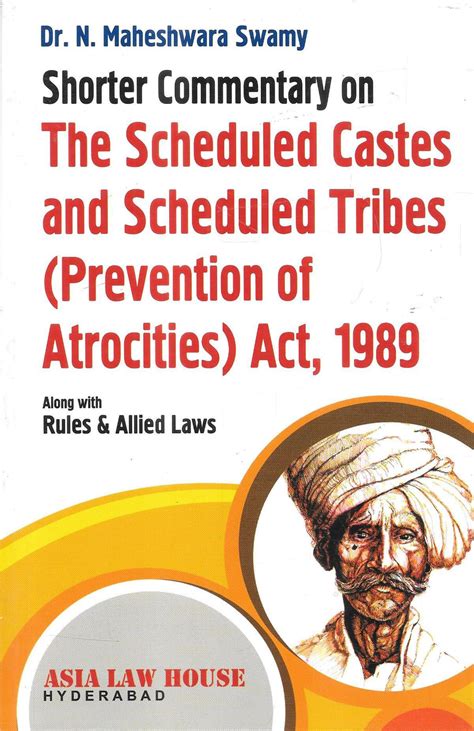 Shorter Commentary On The Scheduler Castes And Scheduled Tribes (Preve