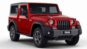 LTX Mahindra Thar Diecast Toy Car with Openable Doors 1:36 Scale 15 ...