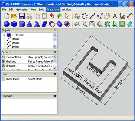 Image result for HeeksCAD Features