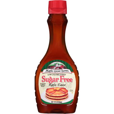 Maple Grove Farms® Sugar Free Maple Flavor Low Calorie Syrup 12 fl. oz ...