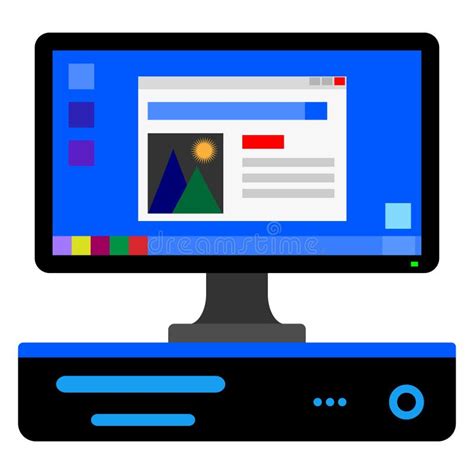 Image result for The Front View of a Computer System Unit