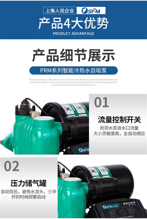 上海人民 无堵塞污水泵220V WQD10-10-0.75KW 220V 2寸 / (单位:台)-融创集采商城