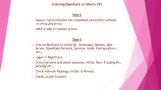 Installing OpenStack 的图像结果