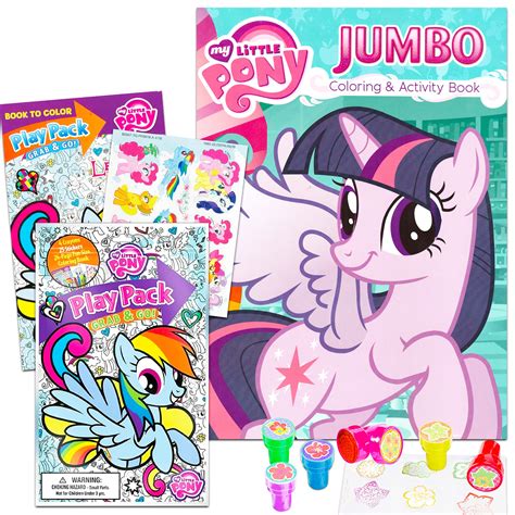 My Little Pony Coloring and Book Set ~ Bundle Includes My Little Pony ...