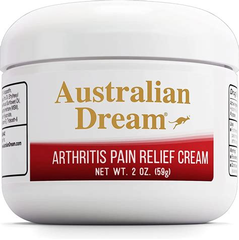 Amazon.com: Australian Dream Arthritis Pain Relief Cream - Soothing ...