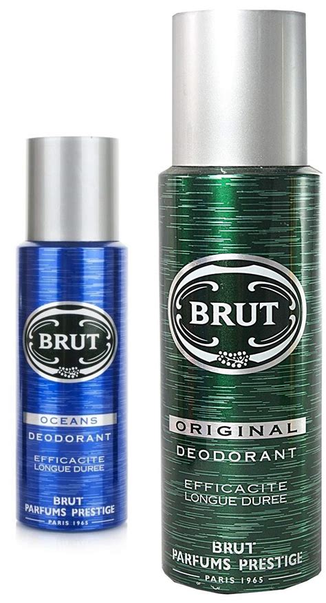 Buy Brut Oceans Deodorant For Men, 200ml and Brut Original Deodorant ...