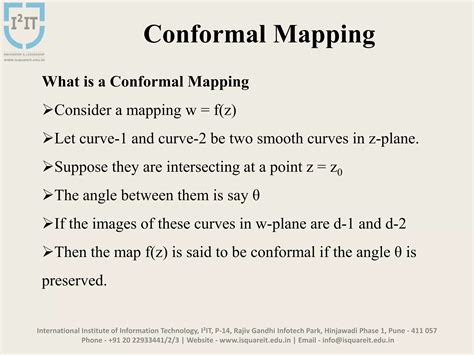Image result for Conformal Mapping Applications