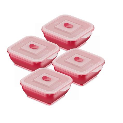 Buy Collapse-it Silicone Food Storage Containers - BPA Free Airtight ...