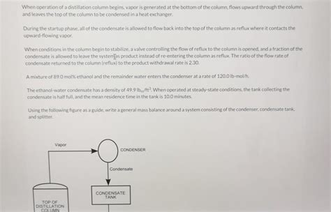 Image result for Distillation Column Vapours Explained