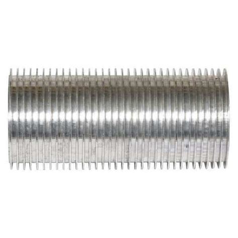 Midwest Rake Replacement Sleeve, 4" Lx2" H, 1-1/2" I.D., Ribbed Roller ...