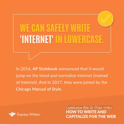 Capitalization Rules for Online Writers: Writing & Capitalizing for the Web