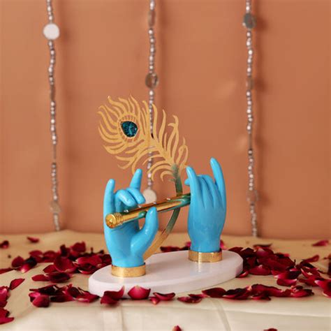Unlock Divine Protection and Blessings with the Lord Krishna Hand Idol ...