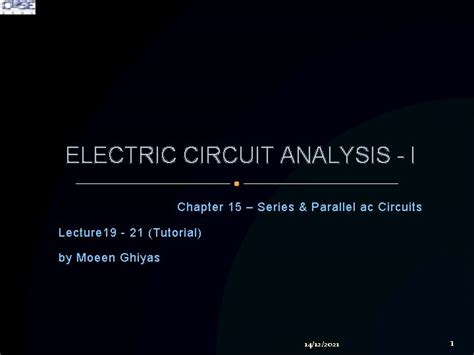 Image result for Parallel Analysis Circuit