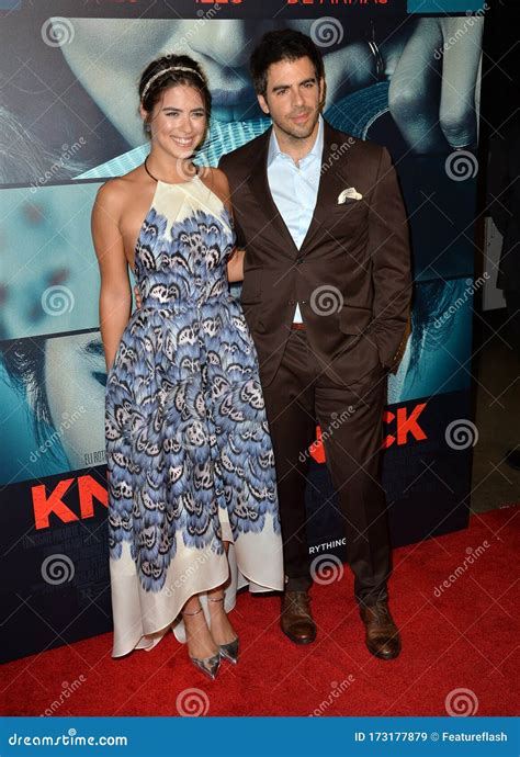 Lorenza Izzo & Eli Roth Editorial Stock Image - Image of movie, length ...
