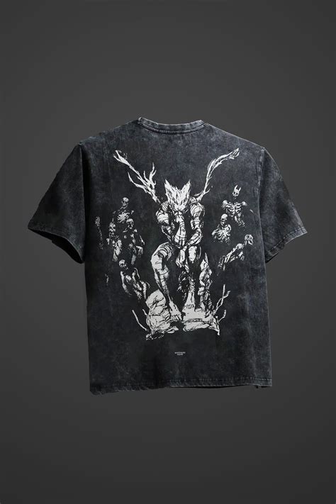 Garou - One Punch Man - Oversized Tshirt – White Husk