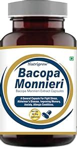 Bacopa Monnieri Help to Brain Health, Memory & Focus with Brahmi,Ginkgo ...