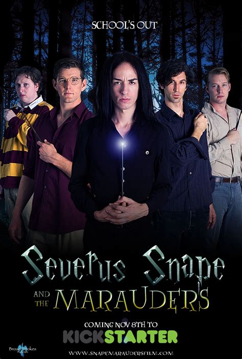 First official poster with the cast for "Severus Snape and the ...