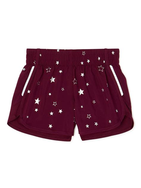 Athletic Works Girls 4-18 & Plus Running Shorts - Walmart.com