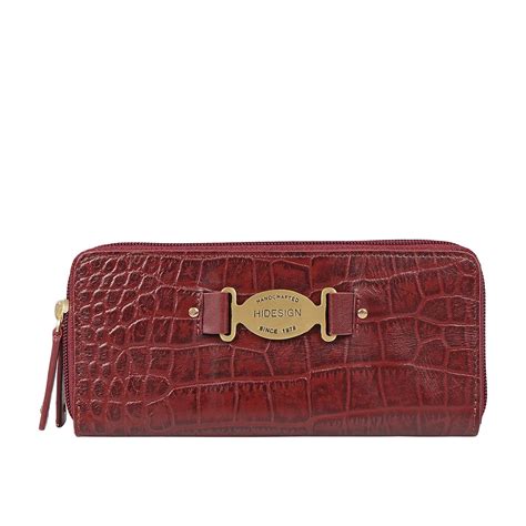 Buy Marsala Jewel W2 Zip Around Wallet Online - Hidesign