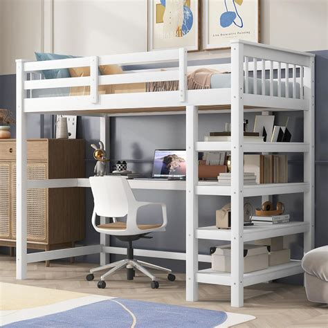 Transform Your Small Space: Discover the Merax Loft Bed with Desk - A ...