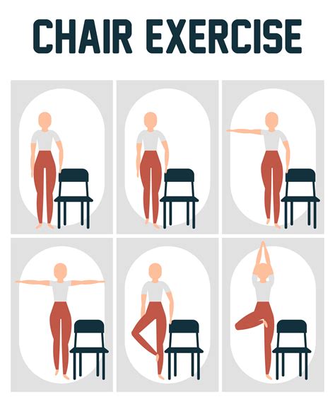 Chair Exercises For Seniors - 20 Free PDF Printables | Printablee