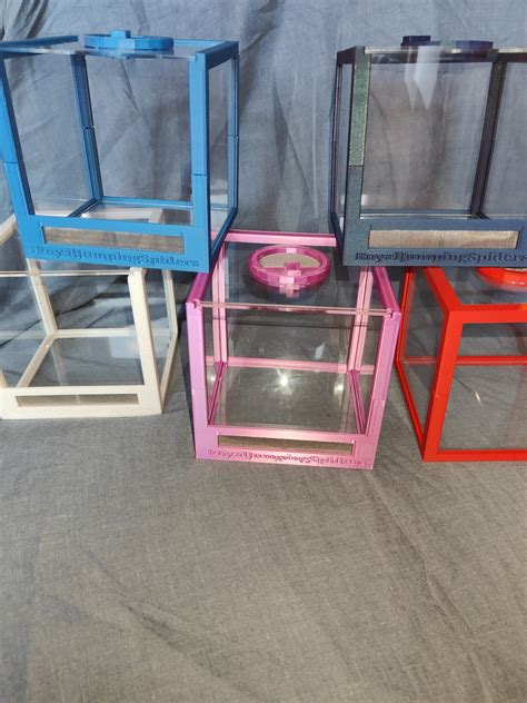 Enclosure 11x11x11cm - Enclosure - Royal Jumping Spiders - Pet Breeder | London