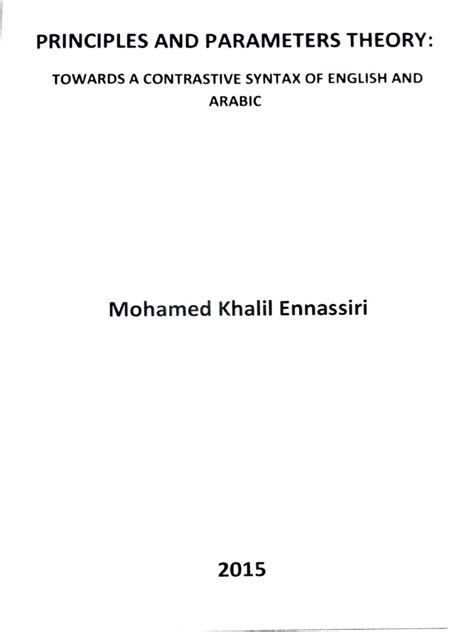 Image result for Principles and Parameters