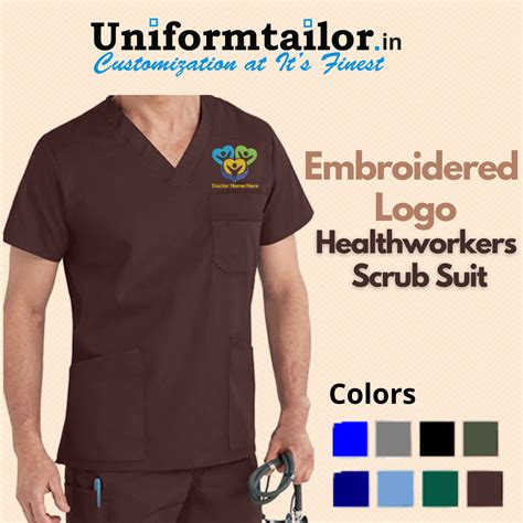 Medical Scrubs Embroidery at Arthur Popp blog
