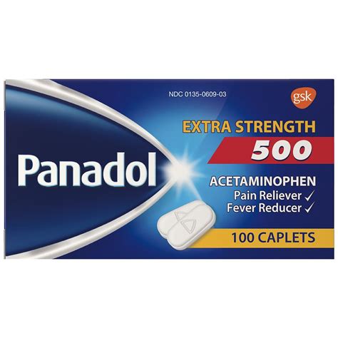 Panadol Extra Strength Pain Reliever & Fever Reducer | Walgreens
