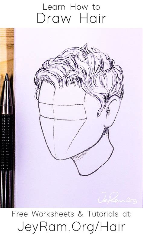 Hair Drawing Tutorial 的图像结果