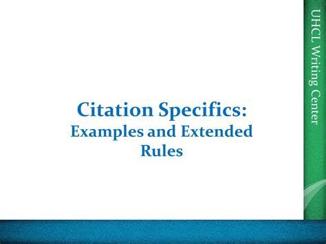 Image result for Citation Example of All Types