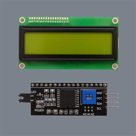 20x4 LCD Display with I2C Serial Interface Module – WitBlox