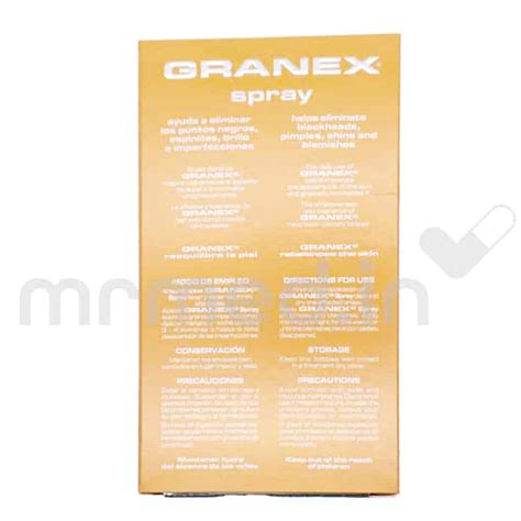 Buy Granex Spray Online: Uses, Price, Side Effects, and Substitutes