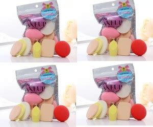 Fleeto WASHABLE MAKEUP BLENDER PUFF PACKET(4 pack) - Price in India ...