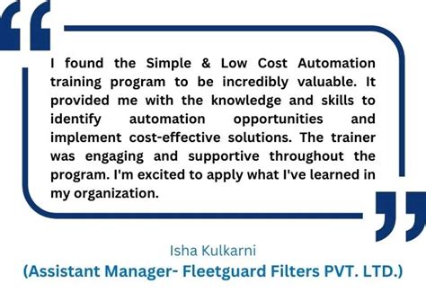 Simple & Low Cost Automation Training Courses