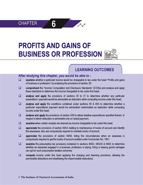 6. PGBP - 6. PGBP - 6 PROFITS AND GAINS OF BUSINESS OR PROFESSION ...