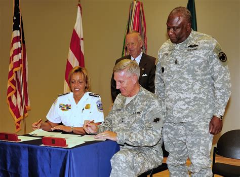 Army Reserve, D.C. Police sign partnership | Article | The United ...