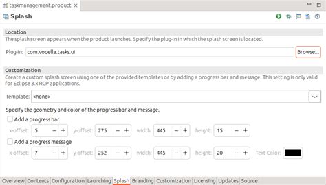Eclipse product and application deployment - Tutorial