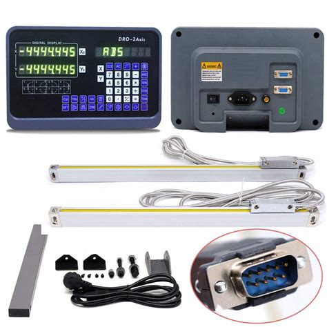 2 Axis Digital Readout Display with 2pc Glass Linear India | Ubuy